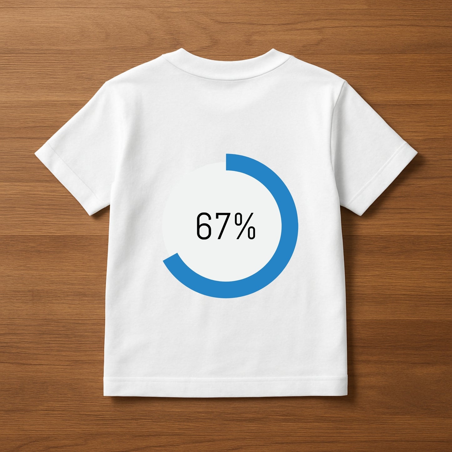 67% Complete Meme Tee for Kids