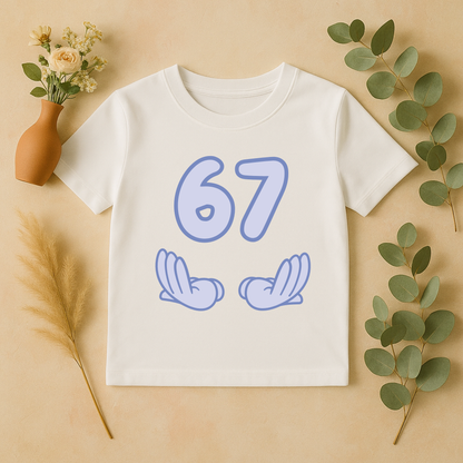 67 Tee–The Viral Kid Gesture Shirt