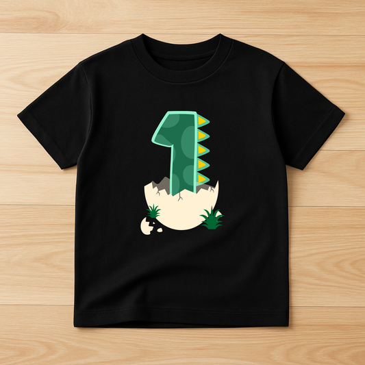 Dino One Birthday Tee