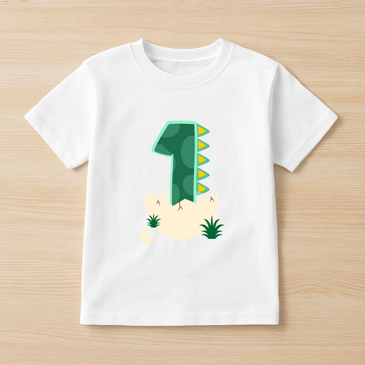 Dino One Birthday Tee