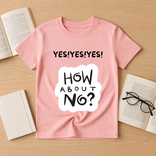 “How About No?” Kids Tee