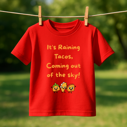 Kids “It’s Raining Tacos” Graphic Tee