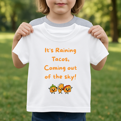 Kids “It’s Raining Tacos” Graphic Tee