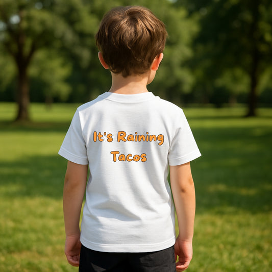 Kids “It’s Raining Tacos” Graphic Tee
