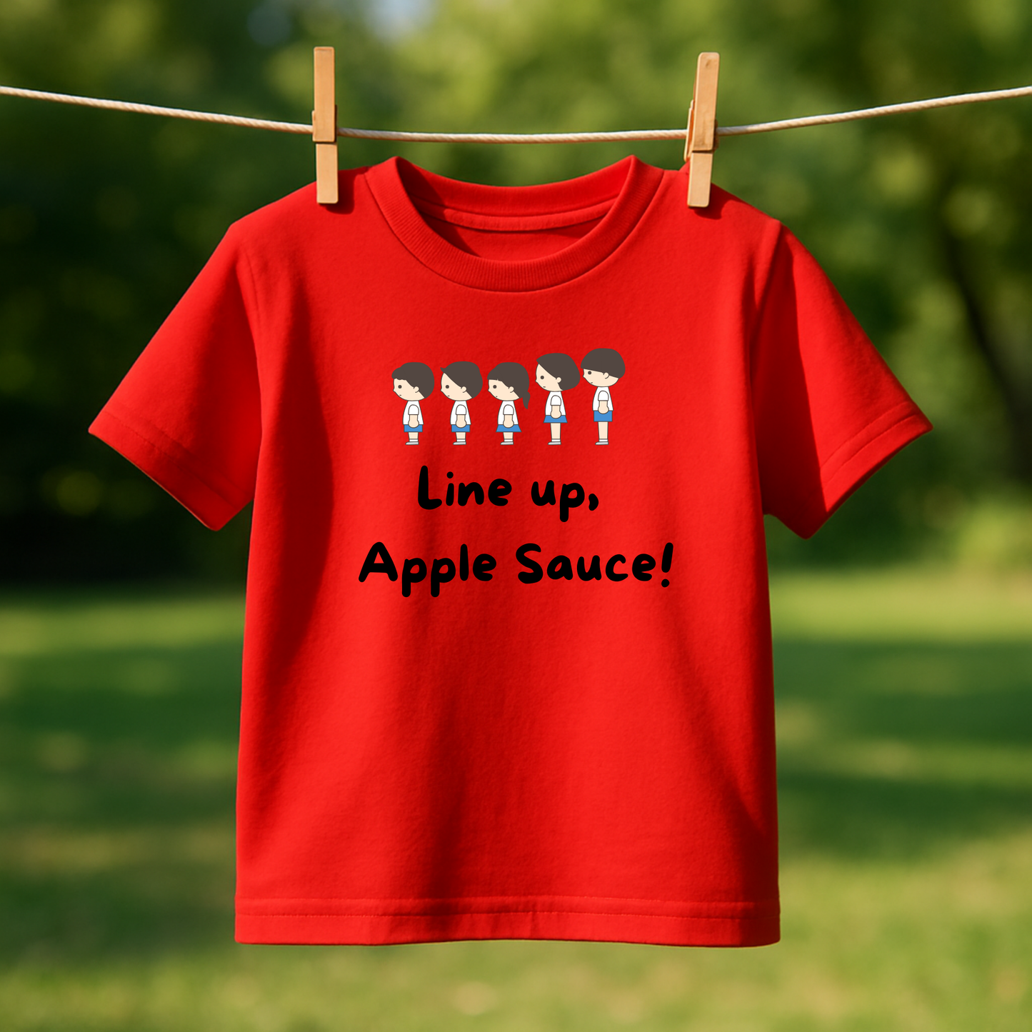 Line Up, Apple Sauce Tee