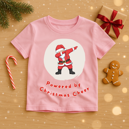 Powered by Christmas Cheer Tee