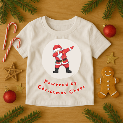 Powered by Christmas Cheer Tee