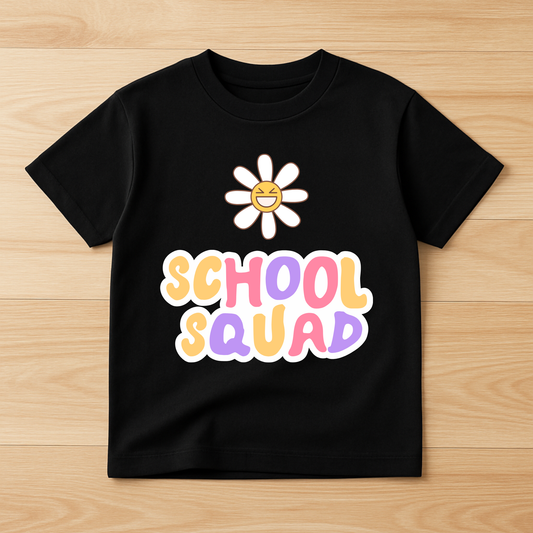 Kids School Squad Team Tee