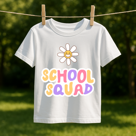 Kids School Squad Team Tee