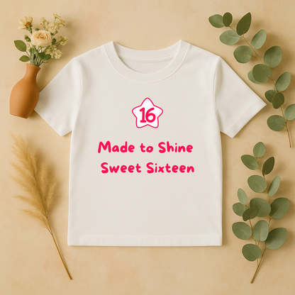 Sweet 16 Party Outfit Tee