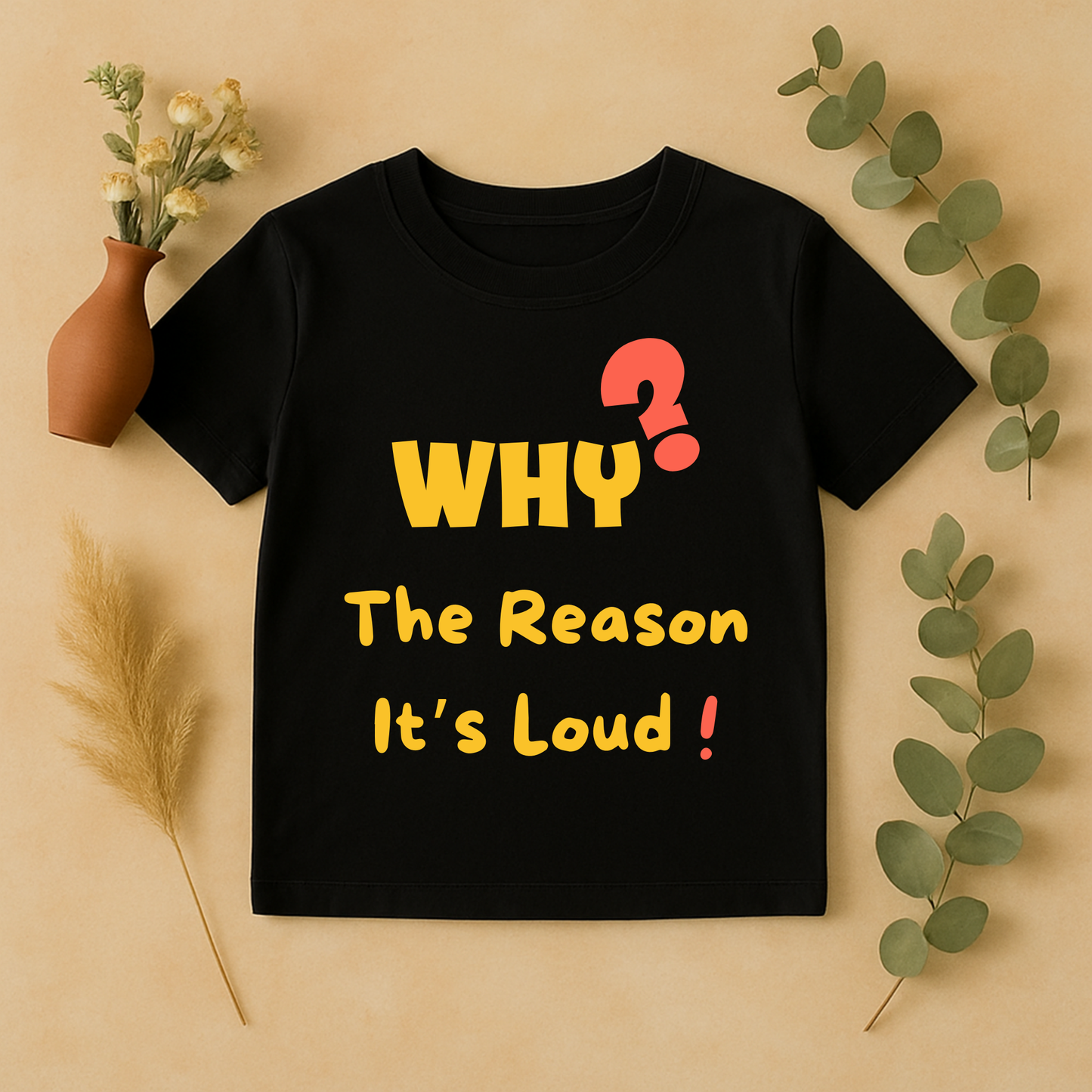 The Reason It’s Loud – Funny Kids Tee