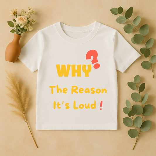The Reason It’s Loud – Funny Kids Tee