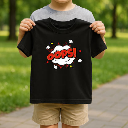 “Oops!” Cartoon Tee
