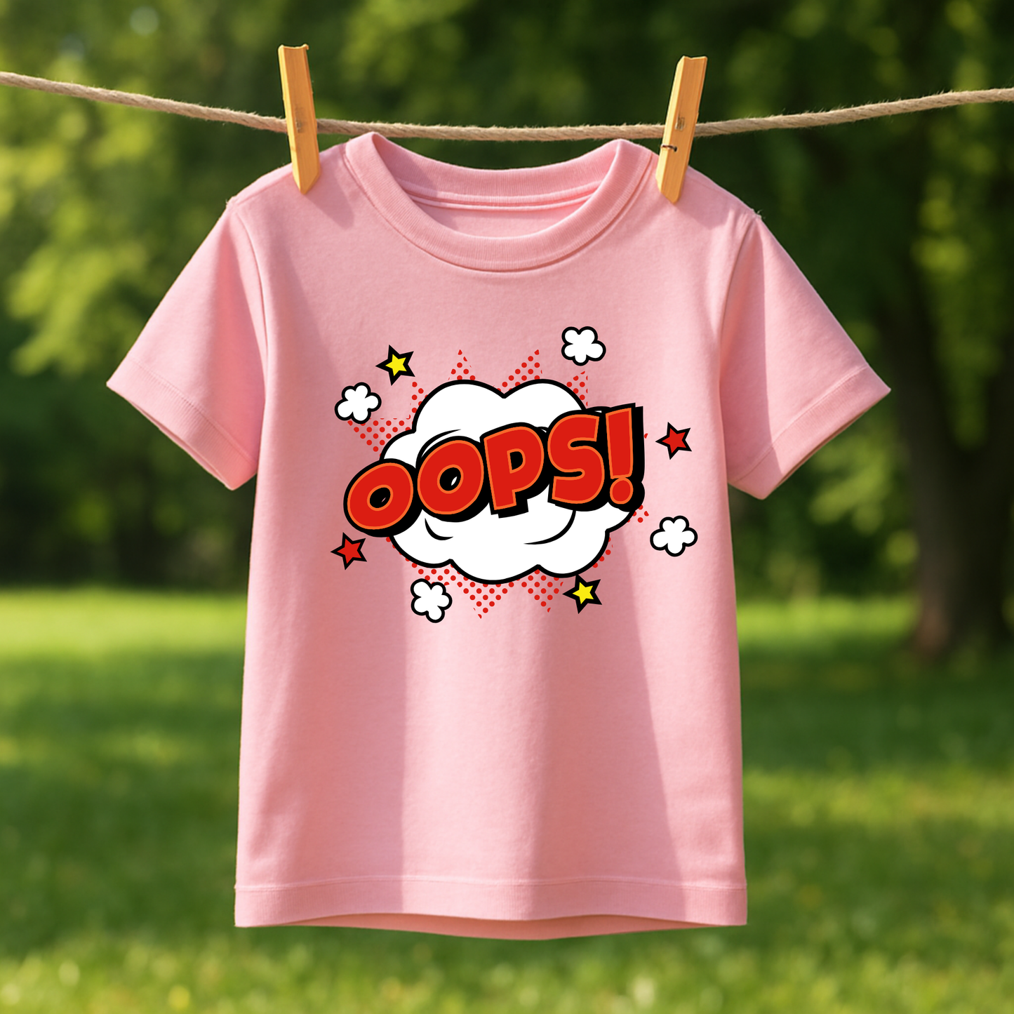 “Oops!” Cartoon Tee