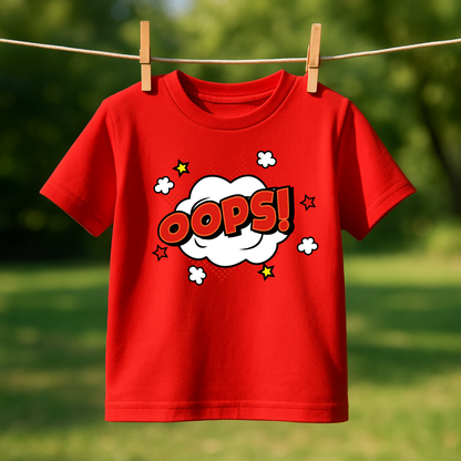 “Oops!” Cartoon Tee